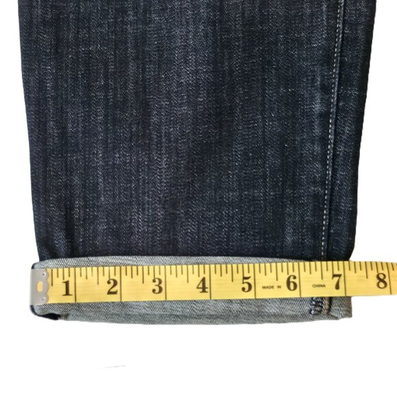 NWT CHICO'S Blue So Slimming Girlfriend Cropped Ankle Jeans Size 2 (12/14 L) - Picture 7 of 11